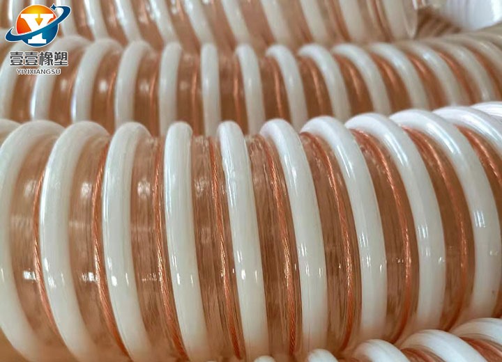 防靜電pu塑筋增強(qiáng)軟管